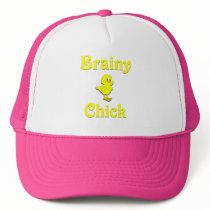 Brainy Chick Trucker Hat