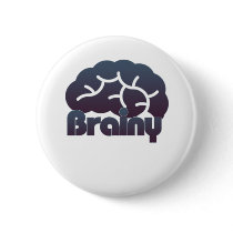 Brainy Geek Pin
