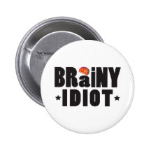 Brainy Idiot K Pins