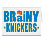 Brainy Knickers Cards