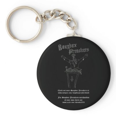 Brainy Preacher Keychain by shinoda2005