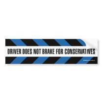 brake for conservatives bumper stickers by omnivhore brake for conservatives bumper stickers