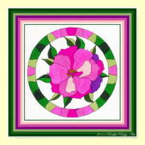 Bramble Rose Print posters