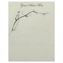 Bramble Tendrils in the Fog - Minimalism Letterhead Design