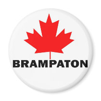 Brampton, Ontario Refrigerator Magnet