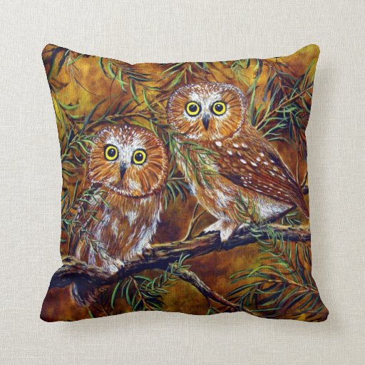Branch Buddies Throw Pillow Zazzle