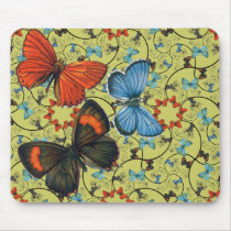 Branch Butterflies Lg Any Color Mouse Pad mousepads