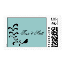 Branch Wedding Sticker postage