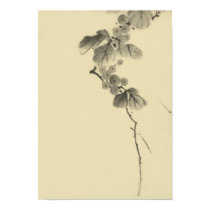 Branch With Leaves And Berries, Hokusai posters