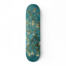 Branches with Almond Blossom by Vincent Van Gogh Skateboard