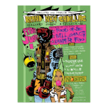 Brand New Cadillac Print/Poster by 40ozcomics Brand New Cadillac Print/Poster
