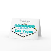 Brand New Las Vegas Thank you Cards