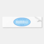 Brand New Mommies Club (Blue) Bumper Sticker