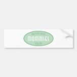 Brand New Mommies Club (Green) Bumper Sticker