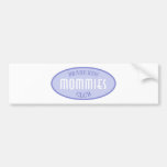 Brand New Mommies Club (Purple) Bumper Sticker