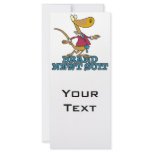 brand new newt suit lizard pun rack cards