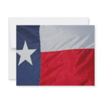 Brand New Texas Flag Custom Invitation