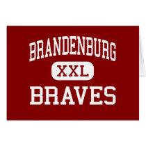 Brandenburg - Braves - Middle - Garland Texas cards by customteamsportswear Brandenburg - Braves - Middle - Garland Texas cards