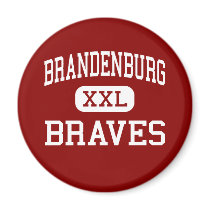 Brandenburg - Braves - Middle - Garland Texas magnets
