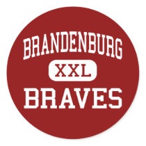 Brandenburg - Braves - Middle - Garland Texas stickers