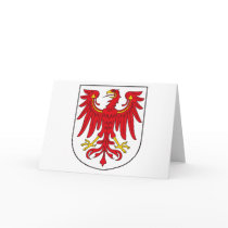Brandenburg Coat of Arms Greeting Card by FlagTshirts Brandenburg Coat of Arms Greeting Card