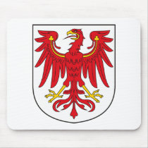 Brandenburg Coat of Arms Mousepad by FlagTshirts Brandenburg Coat of Arms Mousepad