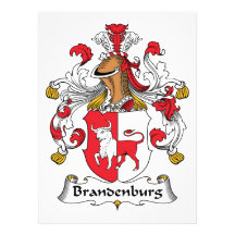 Brandenburg Family Crest Invitation