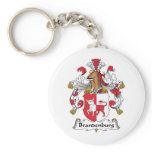 Brandenburg Family Crest Key Chains