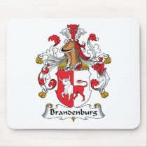 Brandenburg Family Crest mousepads