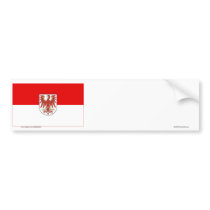 Brandenburg Flag bumper stickers