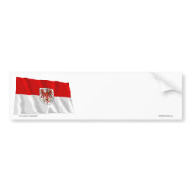 Brandenburg Flag bumper stickers