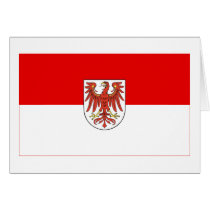 Brandenburg Flag cards by Vexillophile Brandenburg Flag cards