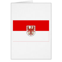 Brandenburg Flag cards by Vexillophile Brandenburg Flag cards