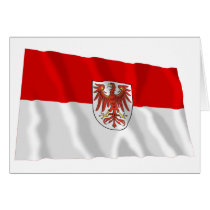 Brandenburg Flag cards by Vexillophile Brandenburg Flag cards