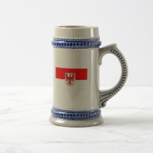 Brandenburg flag coffee mug