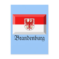 Brandenburg Flag Gem postcards
