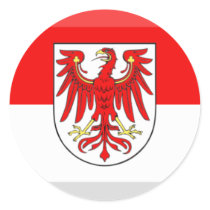 Brandenburg Flag Gem stickers