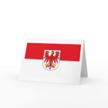 Brandenburg Flag Greeting Card