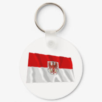 Brandenburg Flag keychains by Vexillophile Brandenburg Flag keychains