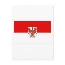 Brandenburg Flag postcards by Vexillophile Brandenburg Flag postcards