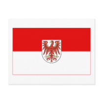 Brandenburg Flag postcards by Vexillophile Brandenburg Flag postcards