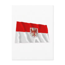 Brandenburg Flag postcards by Vexillophile Brandenburg Flag postcards