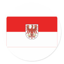 Brandenburg Flag stickers