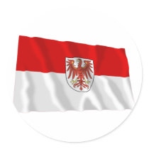 Brandenburg Flag stickers
