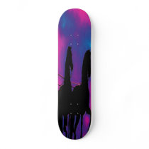 Brandenburg Gate, Berlin, Germany - Horse Close Up Skateboard