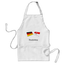 Brandenburg, Germany Flag Tiles aprons