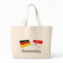 Brandenburg, Germany Flag Tiles bags by Vexillophile Brandenburg, Germany Flag Tiles bags