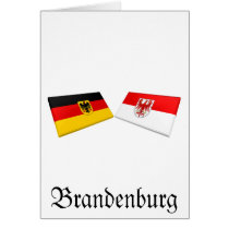 Brandenburg, Germany Flag Tiles cards by Vexillophile Brandenburg, Germany Flag Tiles cards