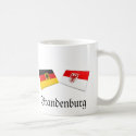 Brandenburg, Germany Flag Tiles mugs
