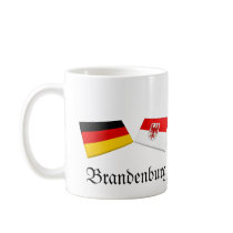 Brandenburg, Germany Flag Tiles mugs